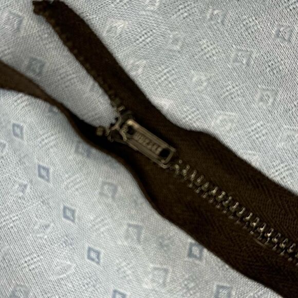 Vintage 60s Selection of 12 unused black zips mostly 7” - Picture 8 of 10